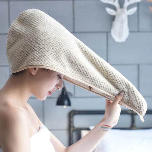 好货干发帽女干法2个装干发帽女吸水干发巾擦头发速干毛巾包头巾