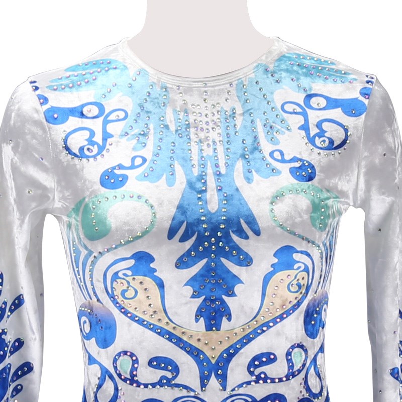 好货2021新款大众健美操服装艺考服定制有氧踏板服竞技比赛训练服