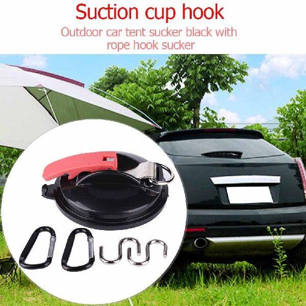 Multifunctional Suction Cup Anchor with 2 Hooks 2