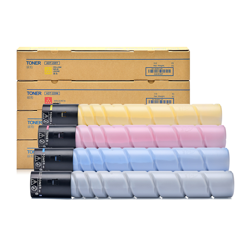 适用震旦ADT225粉盒ADC225 ADC265彩色墨粉柯尼卡美能达Bizhub C2