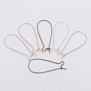 50pcs/lot French Earring Loop Hoops Ear Wire Hook For Jewelr