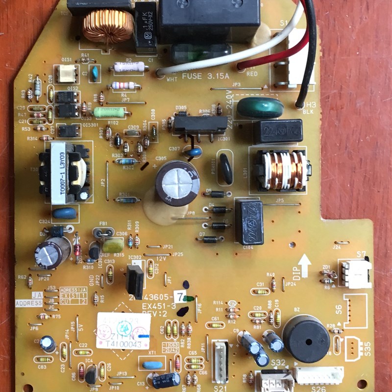 适用大金空调风管机主机板2P043605-7  EX451-3 REV2已测试