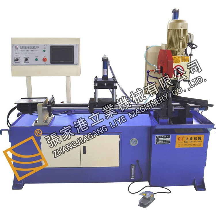 YJ355CNC伺服全自动切管机(带切尾料型)