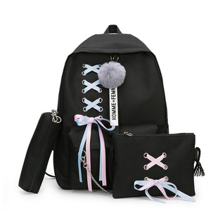 Set School Fashion Korean Backpacks Backpack Design Women