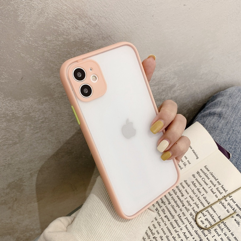 Matte Transparent Cases For Samsung galaxy S8 S9 plus S10 S1