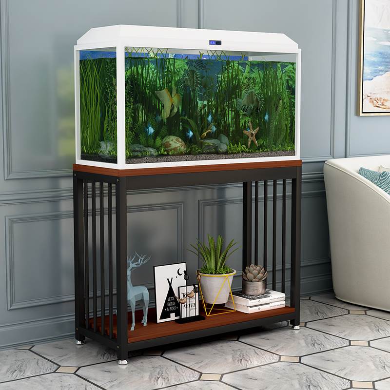 新疆包邮鱼缸柜底柜客厅家用小型水族箱底座欧式鱼缸架子地柜特价