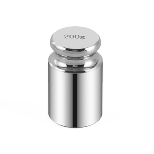 100g电子秤 1kg天平秤校称500法码 M1级镀铬连体校正标准小砝码 套装