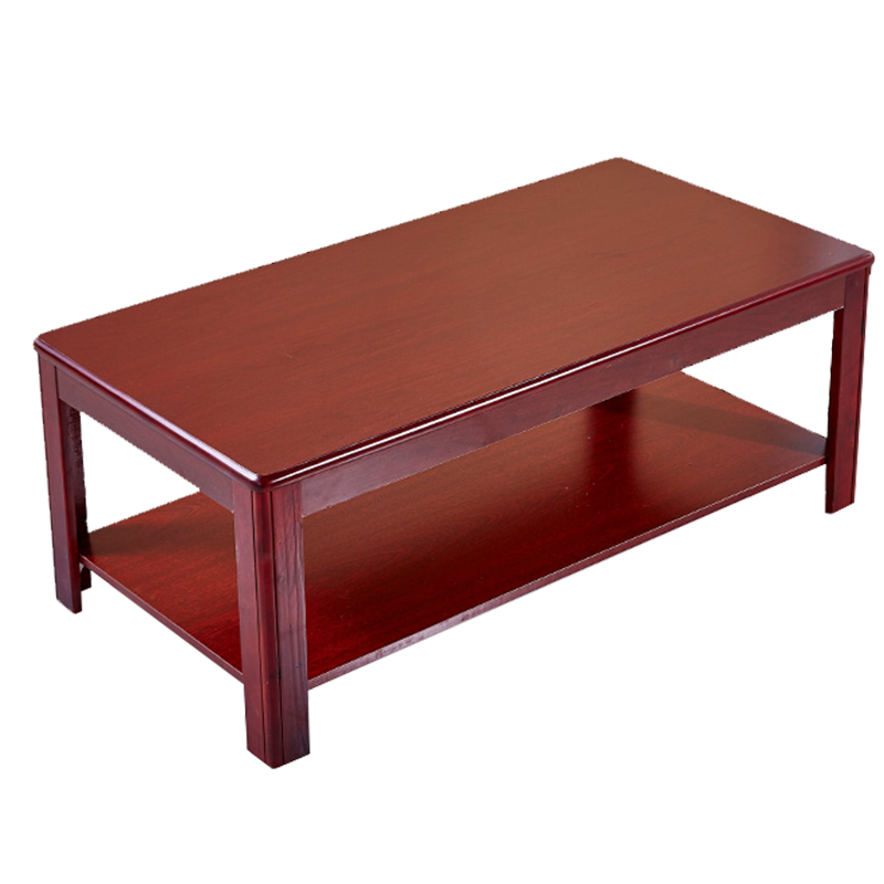 办公室沙发大茶几木质烤漆1.2/1.4米现代简约茶水桌边机角机.