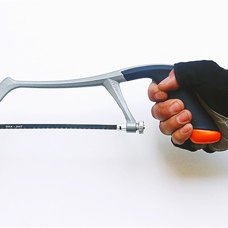 铝合金迷你钢锯架 多功能小手锯 手工锯 家用木工小锯子DIY手锯