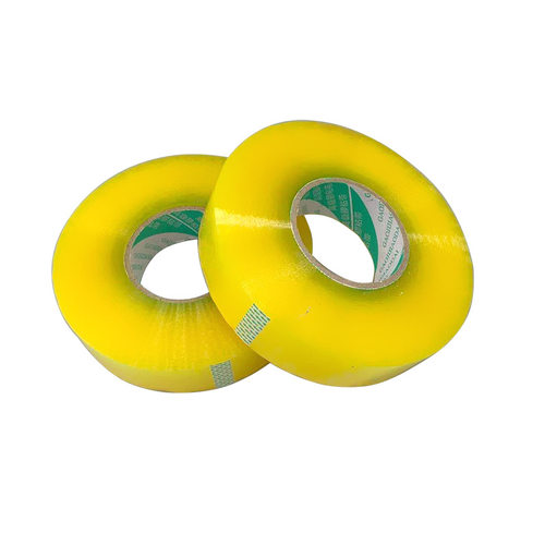 胶带透明快递打包封箱胶带包装胶纸加宽加厚大卷米黄高粘度4.5宽