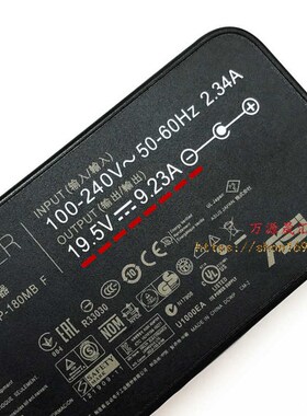 原装asus华硕G75V ZX60V S5A FX60VM笔记型电脑电源配接器充电线1