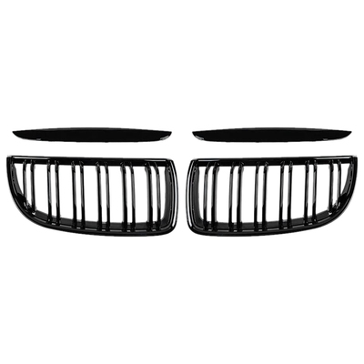 Front Kidney Grille Hood Grills -Double Line for BMW E90 323