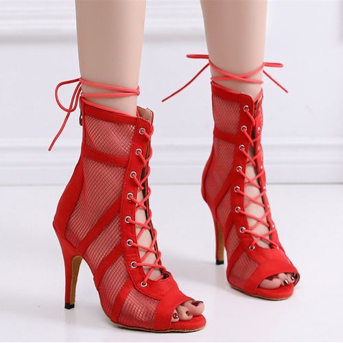 Salsa Ballroom Practice Latin Jazz Dance Shoes Woman Discoun