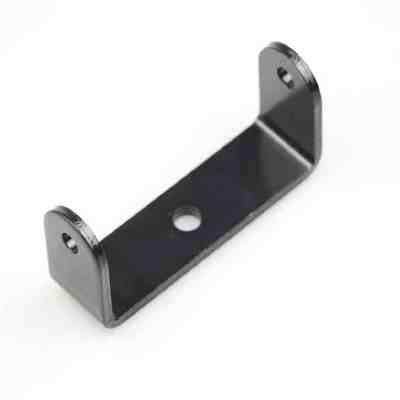 登山自行车后货架U形片折叠车货架转换架钢制U型车架转换器连接片