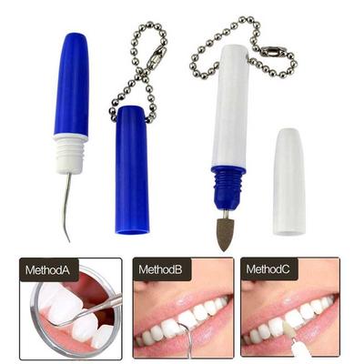 3 pcs Double Travel Stain Plaque Remover & Dental Picker kit