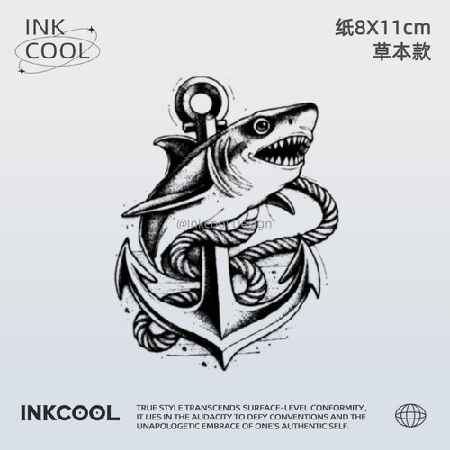 INKCOOL防水防汗草本纹身贴