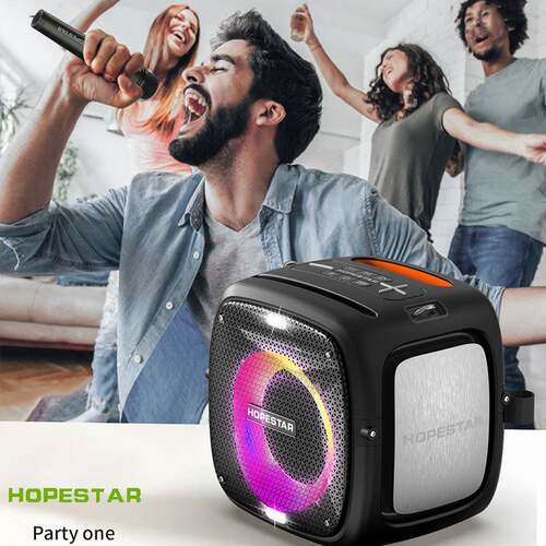 HOPESTAR/华达 A6架PRTYAONE户外A6派对蓝场牙音响80W大功率高音