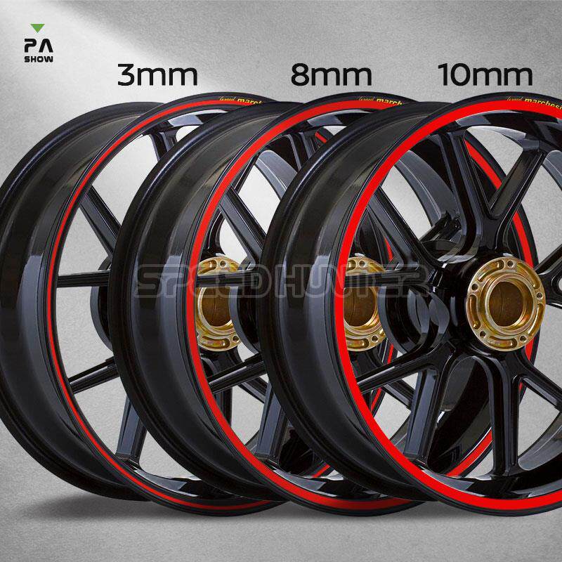 春风黄龙凯越升仕无极摩托车全幅轮毂贴轮圈加宽贴纸反光贴花