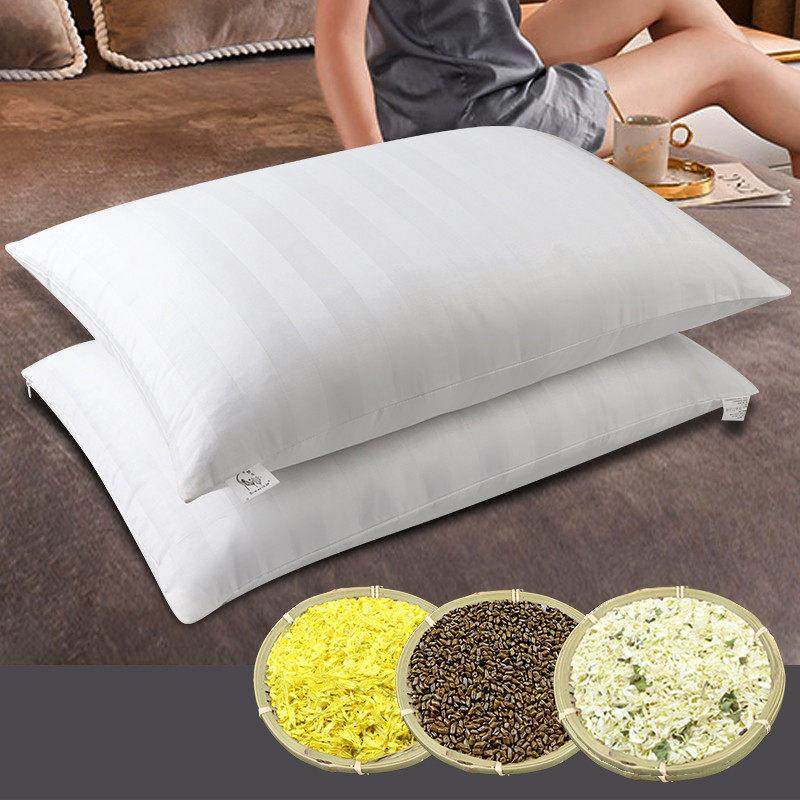 决明子枕头安眠填充物菊花中老年儿童学生宿舍定型枕芯