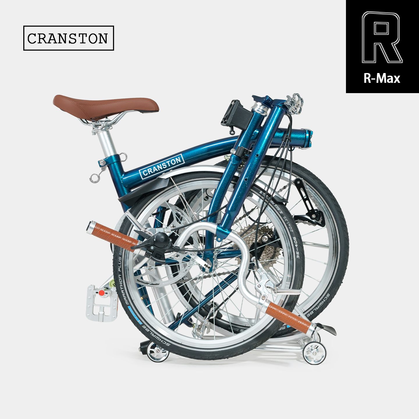 CRANSTON复古轻便小布折叠自行车