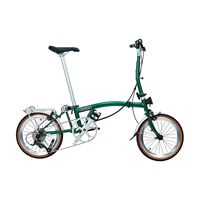 CRANSTON R9 Three-fold Adult ultra-light Portable urban retro parent-child small Bu Guo Bu folding bicycle thumbnail 2