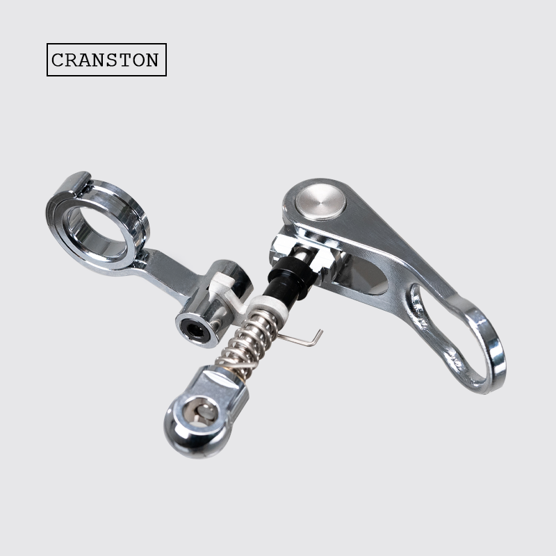 CRANSTON折叠自行车座管夹快拆夹坐管夹头锁死卡扣坐杆锁骑行配件