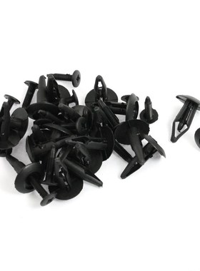 High Quality  20 Pcs 6mm Hole Plastic Rivet Trim Panel Retai
