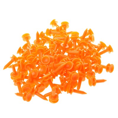 100 Pcs/Pack Professional Golf Tees 25mm 0.98  Castle Orang