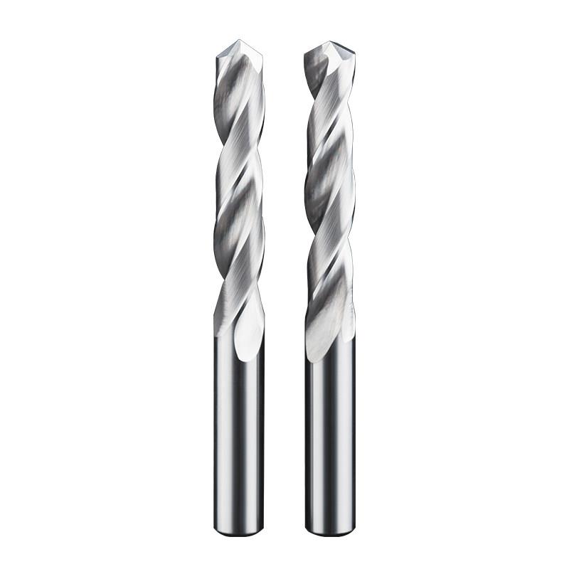 58度钨钢钻头加长100mm高硬度整体硬质合金麻花钻头超硬打孔铝用