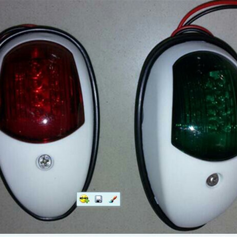 游艇灯具 船用航行灯 快艇信号灯 游艇航行灯 钓鱼艇左右信号灯