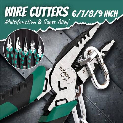 极速Industrial Grade Wire Cutter Universal Wire Pliers