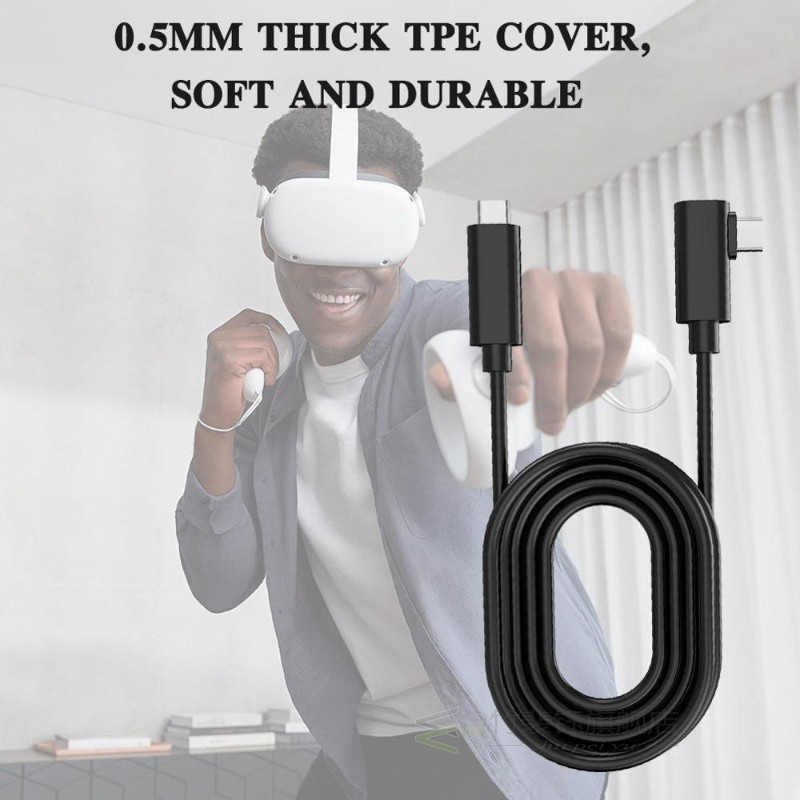 3/5M Oculus Headset VR Cable PC VR For Quest 2 and USB3.2 Vi