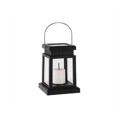 Retro Solar Wrought Iron Lantern Hanging Garden Terrace