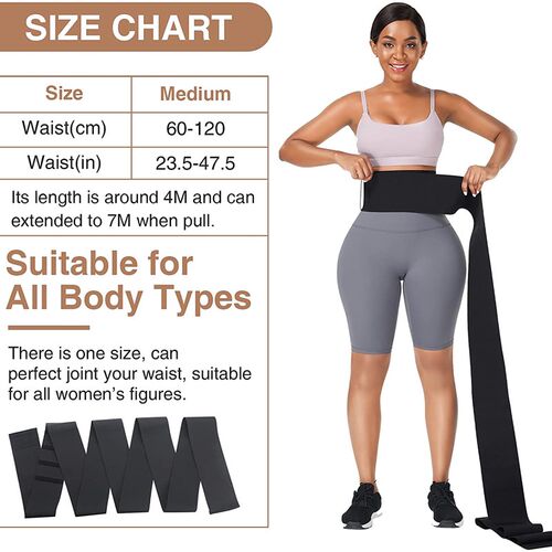 极速Waist Trainer for Women Snatch Bandage Tummy Sweat Wrap