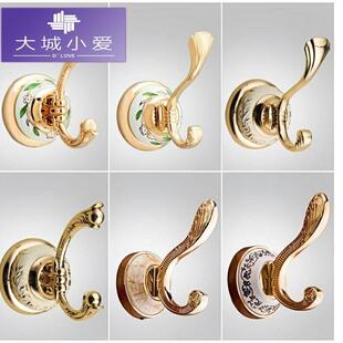 //门上仿古挂衣钩欧式古铜衣帽钩衣架门后挂钩架壁挂单钩创意单个
