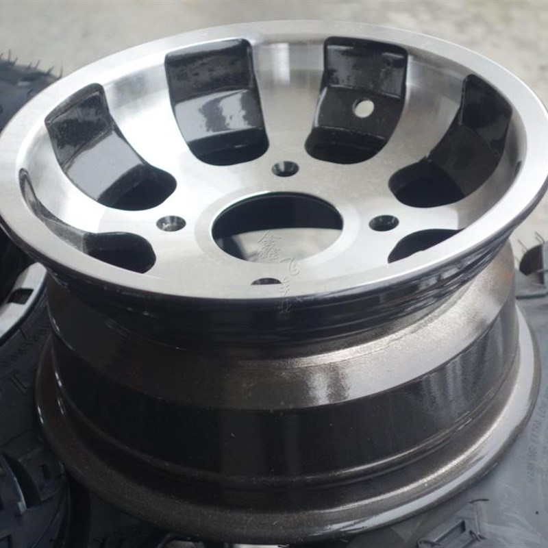 四轮卡丁车沙滩车改装前21/23X7-10后20/22X10-10寸铝轮毂轮圈