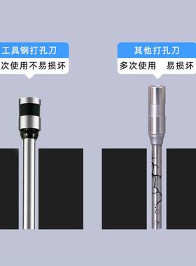雷神CD303打孔刀头铆管装订机钻刀财务票据会计凭证装订空心钻头