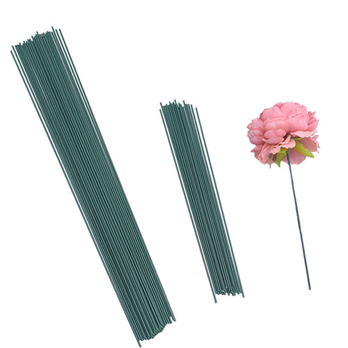 好货20Pcs 15/25/40cm Artificial Green Flower Stem DIY Floral