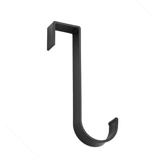 单钩挂钩新款门板夹钩整体橱柜门上钩晾晒夹钩浴帘挂钩太空铝