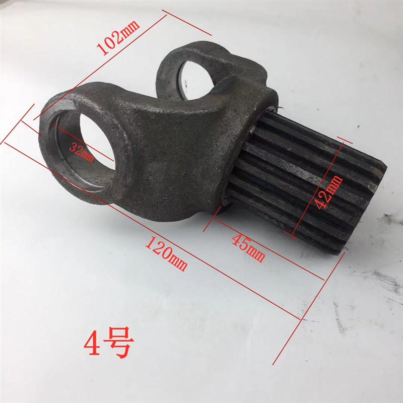 新品新BJ130传动o轴装载机联轴器加粗轴叉机械设备转动轴零配件万