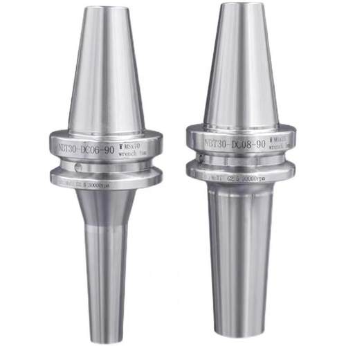 NBT30后拉式数控刀柄NBT40无键槽高精度动平衡DC06DC08燕尾刀柄