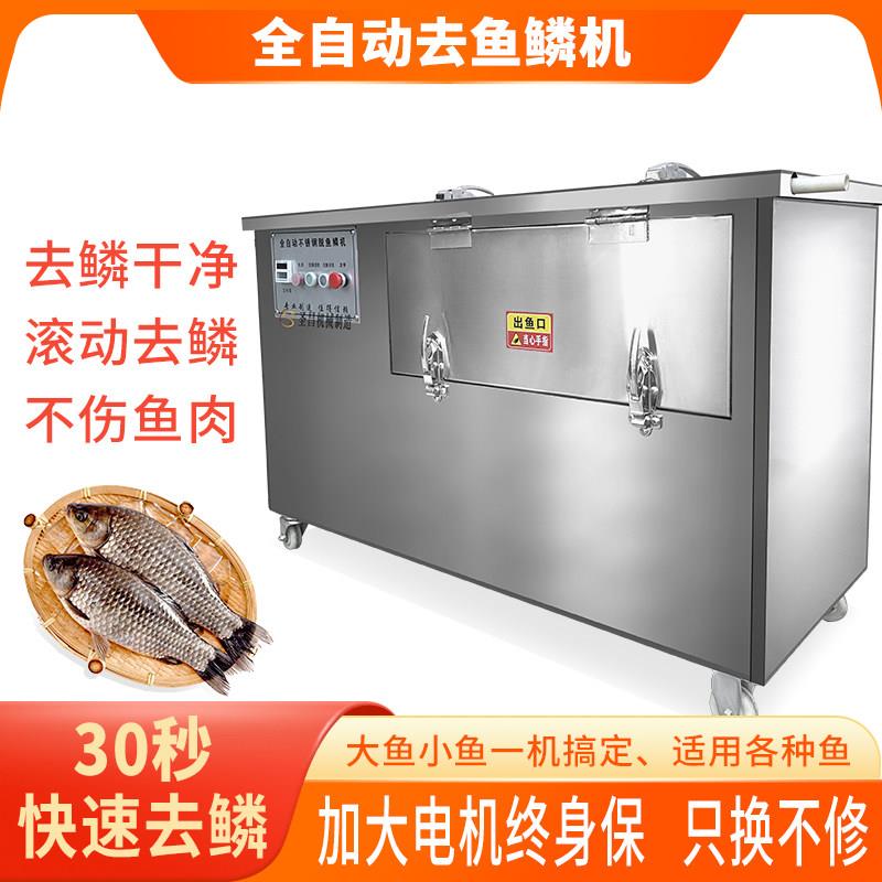 全自动去鱼鳞机电动刮鱼鳞机大型杀鱼机打鳞机商用不锈钢去鱼鳞机