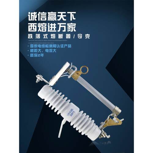 高压跌落保险丝Rw12-15/100-200A开关保护变压器室外保险丝