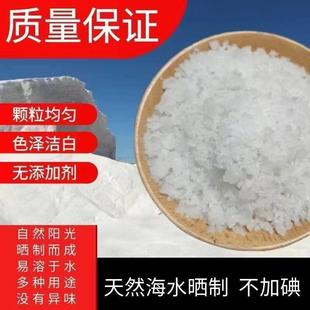 海鹽日曬鹽水產(chǎn)養(yǎng)殖錦鯉魚池殺菌消毒粗鹽工業(yè)鹽鍋爐軟水日化增稠