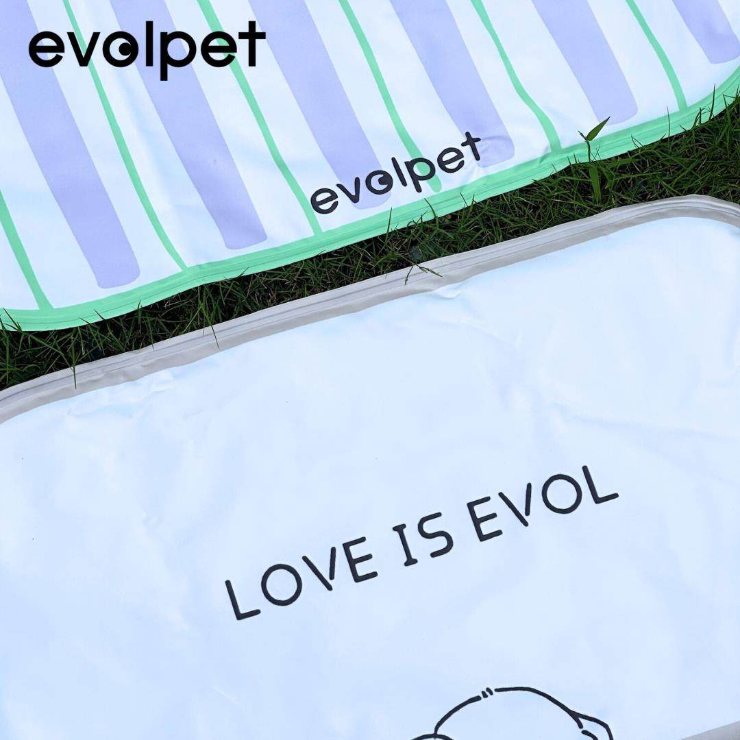 Evolpet宠物冰垫狗狗推车垫子夏季猫咪冰窝降温凉感睡垫猫狗通用
