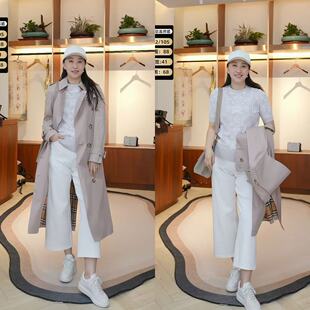 毛衣针织衫 Keywearcloud奇威暗纹短袖 T恤上衣 设计总监然姐