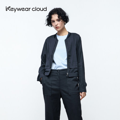 Keywearcloud奇威个性大口袋外套R
