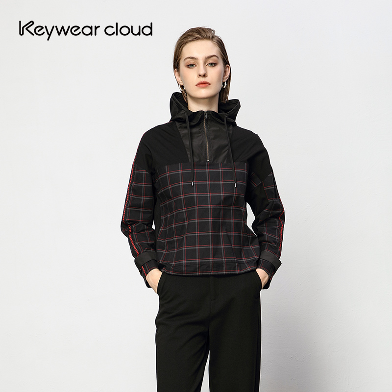 Keywearcloud奇威女装黑