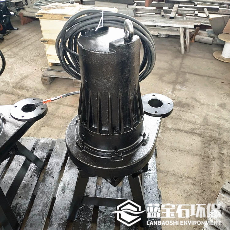 沉底式潜水离心曝气机主动供气