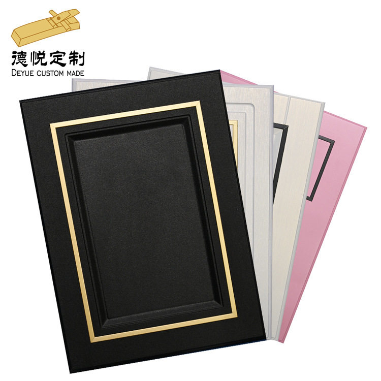 厂家直供多层实木模压门板现代简约衣柜门厨房平开柜门